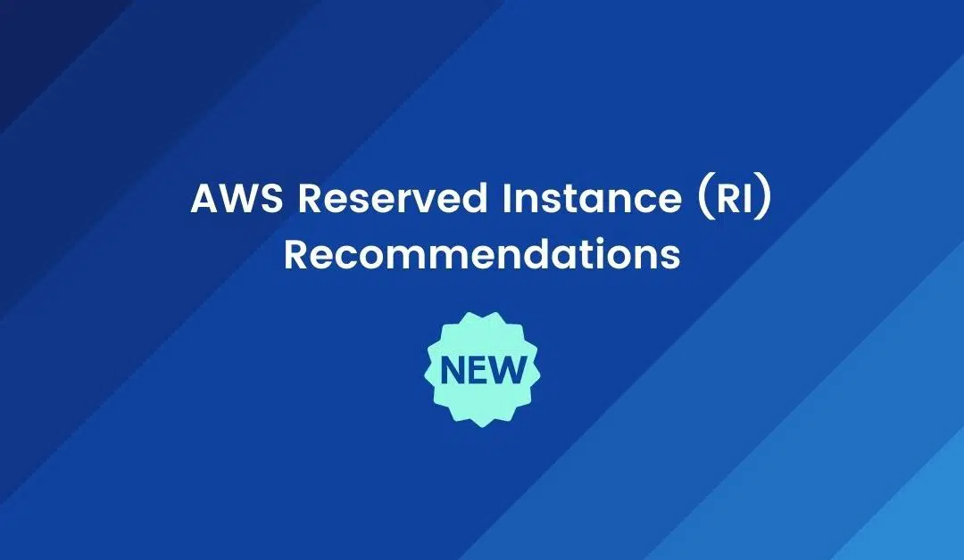 Announcing AWS Reserved Instance Recommendations