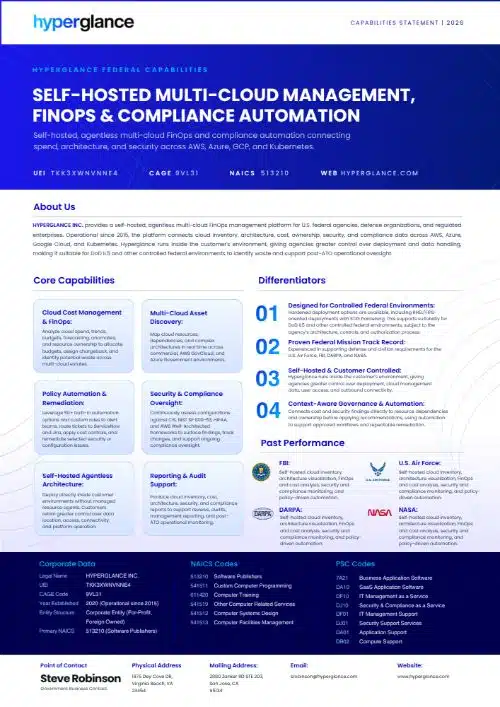 fed-statement Hyperglance Federal Capabilities Statement